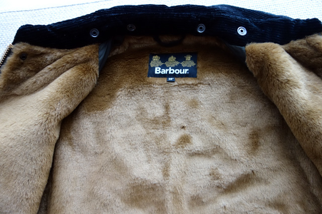 JOURNAL STANDARD relume別注 BARBOUR-relume Special Make Up BEDALE Fur Lined-