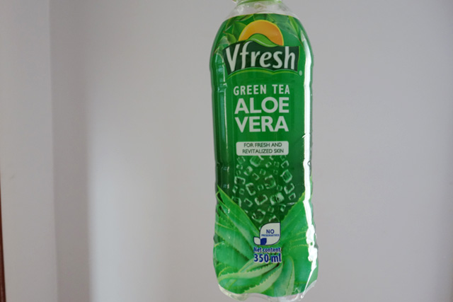 Vfreshの「green tea aloe vera」