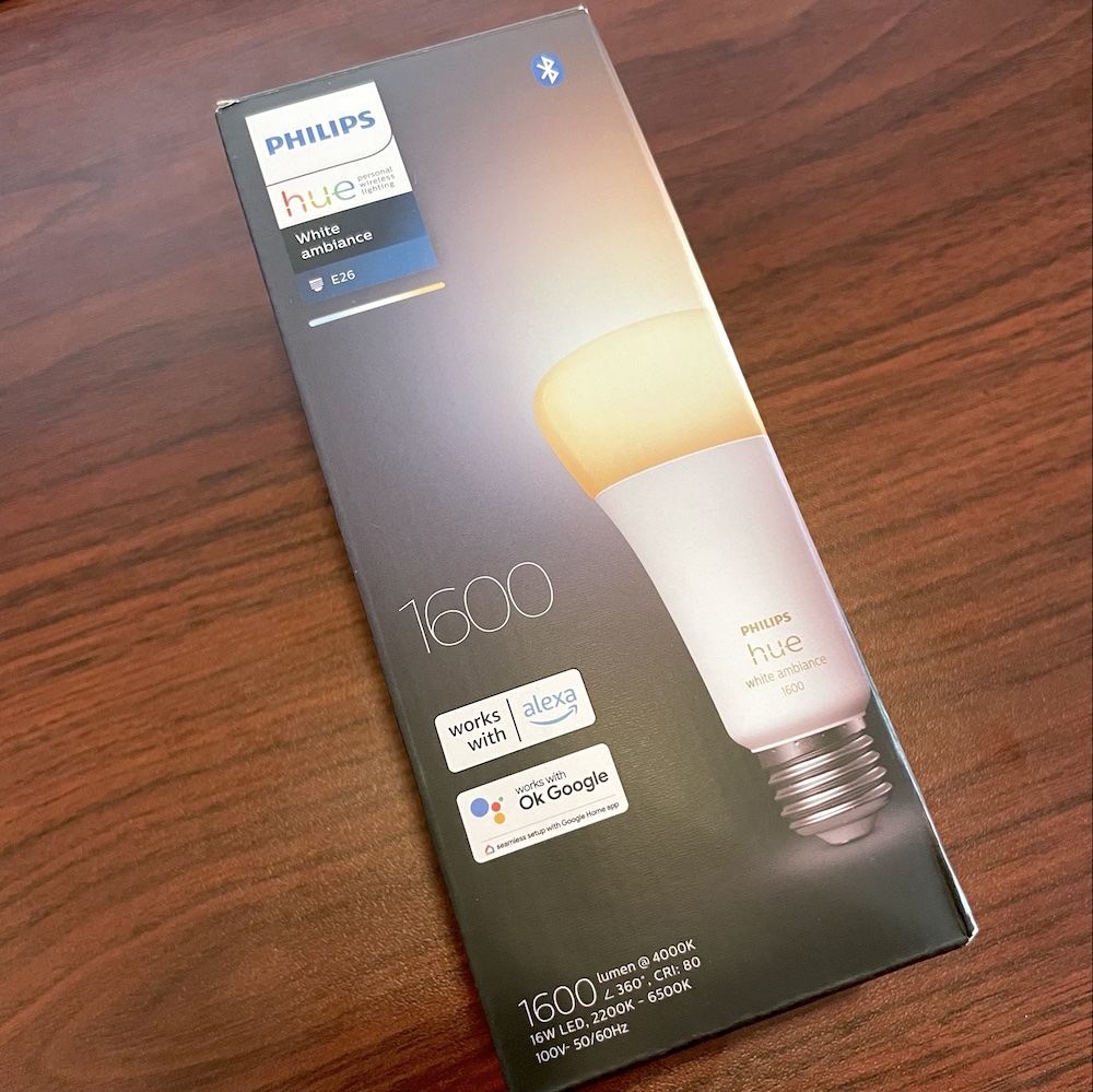 Philips Hue(フィリップスヒュー)LED電球 E26 100W形相当 昼白色 電球色